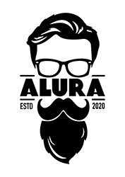 logo de la barberia alura